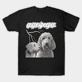 Golden Retriever Heavy Metal Dog Lover T-Shirt